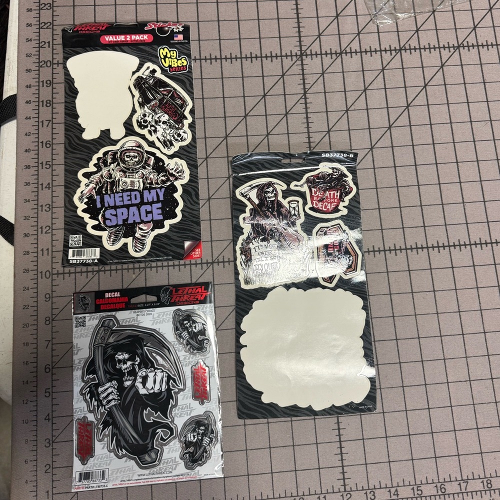 Death Reaper Sticker Pack